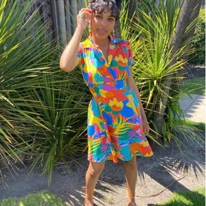 Nooworks Leah dress in Tropico